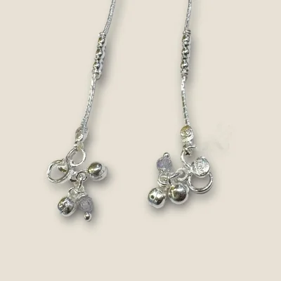 BEAUTIFUL GIRLISH BABY ANKLETS WITH LOVELY DESIGN | SPY397
