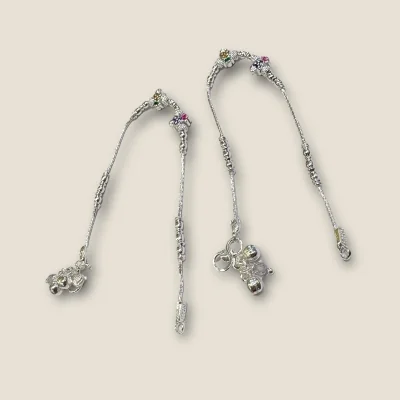 BEAUTIFUL GIRLISH BABY ANKLETS WITH LOVELY DESIGN | SPY397