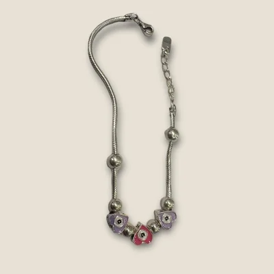 BEAUTIFUL 925 STERLING SILVER BRACELET WITH LOVELY DISIGN | SB131 BEAUTIFUL 925 STERLING SILVER BRACELET WITH LOVELY DISIGN | SB131