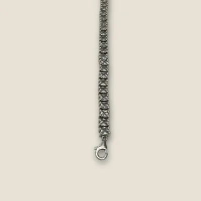 BEAUTIFUL 925 STERLING SILVER GIRLISH BRACELET WITH ZIRCONS & LOVELY DESIGN | SB82 BEAUTIFUL 925 STERLING SILVER GIRLISH BRACELET WITH ZIRCONS & LOVELY DESIGN | SB82