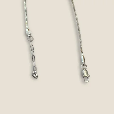 BEAUTIFUL SILVER RAKHI WITH ZIRCONS & LOVELY PINK STONES | SB75