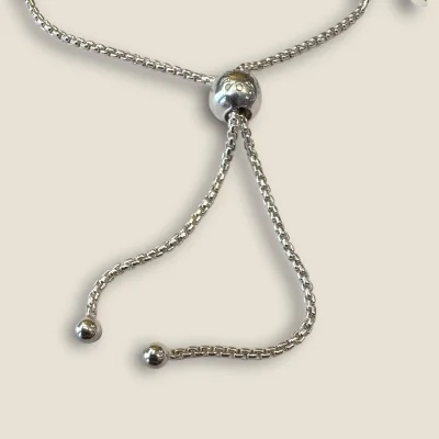 925 STERLING SILVER GIRLISH BRACELET WITH LOVELY DESIGN | SB124 925 STERLING SILVER GIRLISH BRACELET WITH LOVELY DESIGN | SB124