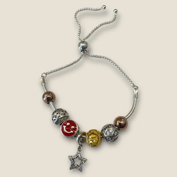 925 STERLING SILVER GIRLISH BRACELET WITH LOVELY DESIGN | SB124