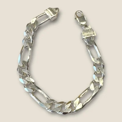 925 STERLING SILVER MEN'S BRACELET WITH BEAUTIFUL DESIGN | SB162 925 STERLING SILVER MEN'S BRACELET WITH BEAUTIFUL DESIGN | SB162