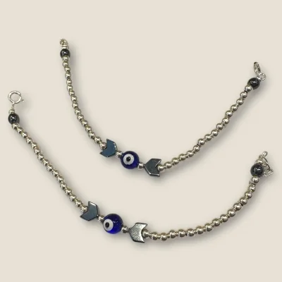 BEAUTIFUL 925 STERLING SILVER BABY BRACELET WITH LOVELY DESIGN | SB85