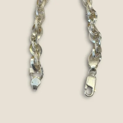 BEAUTIFUL 925 STERLING SILVER MEN'S BRACELET WITH UNIQUE DESIGN | SB93 BEAUTIFUL 925 STERLING SILVER MEN'S BRACELET WITH UNIQUE DESIGN | SB93