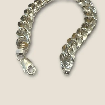 925 STERLING SILVER MEN'S BRACELET WITH UNIQUE DESIGN | SB14 925 STERLING SILVER MEN'S BRACELET WITH UNIQUE DESIGN | SB14