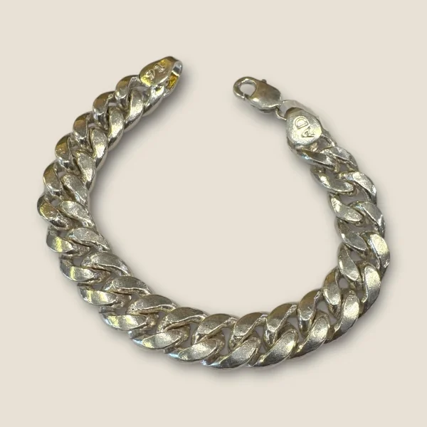 925 STERLING SILVER MEN'S BRACELET WITH UNIQUE DESIGN | SB14