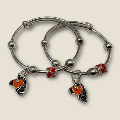 BEAUTIFUL 925 STERLING SILVER BABY KARA PAIR WITH LOVELY DESIGN FOR YOUR LITTLE ONE | SK286 BEAUTIFUL 925 STERLING SILVER BABY KARA PAIR WITH LOVELY DESIGN FOR YOUR LITTLE ONE | SK286