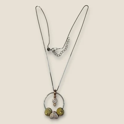 BEAUTIFUL 925 STERLING SILVER PANDORA NECKLACE WITH LOVELY DESIGN | SC94 BEAUTIFUL 925 STERLING SILVER PANDORA NECKLACE WITH LOVELY DESIGN | SC94