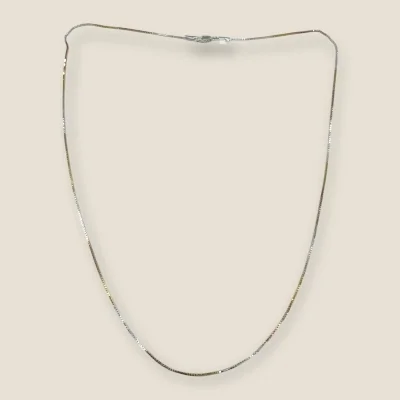 BEAUTIFUL 925 STERLING SILVER CHAIN WITH LOVELY DESIGN | SC101