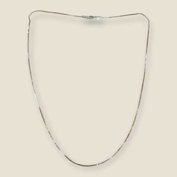 BEAUTIFUL 925 STERLING SILVER CHAIN WITH LOVELY DESIGN | SC101