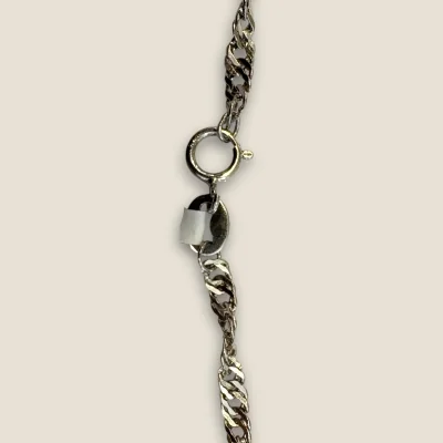 BEAUTIFUL 925 STERLING SILVER CHAIN WITH LOVELY DESIGN | SC77 BEAUTIFUL 925 STERLING SILVER CHAIN WITH LOVELY DESIGN | SC77
