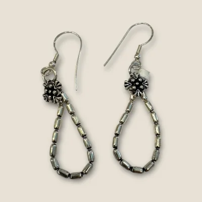 BEAUTIFUL 925 STERLING SILVER NECKLACE WITH LOVELY EARINGS | SC171 , STP278 BEAUTIFUL 925 STERLING SILVER NECKLACE WITH LOVELY EARINGS | SC171 , STP278