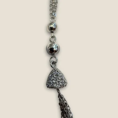 BEAUTIFUL 925 STERLING SILVER GIRLISH NECKLACE WITH LOVELY DESIGN | SC121 BEAUTIFUL 925 STERLING SILVER GIRLISH NECKLACE WITH LOVELY DESIGN | SC121