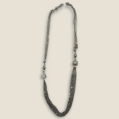 BEAUTIFUL 925 STERLING SILVER GIRLISH NECKLACE WITH LOVELY DESIGN | SC121