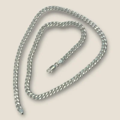 BEAUTIFUL 925 STERLING SILVER MEN'S CHAIN WITH LOVELY UNIQUE DESIGN | SC255 BEAUTIFUL 925 STERLING SILVER MEN'S CHAIN WITH LOVELY UNIQUE DESIGN | SC255