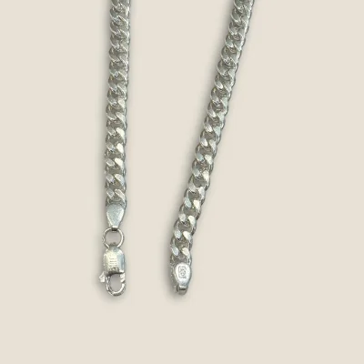 BEAUTIFUL 925 STERLING SILVER MEN'S CHAIN WITH LOVELY UNIQUE DESIGN | SC255 BEAUTIFUL 925 STERLING SILVER MEN'S CHAIN WITH LOVELY UNIQUE DESIGN | SC255