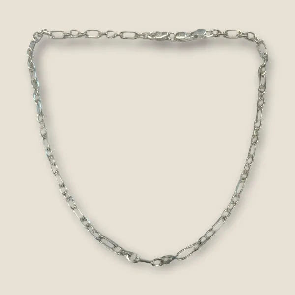 BEAUTIFUL 925 STERLING SILVER MEN'S CHAIN WITH LOVELY UNIQUE DESIGN | SC275
