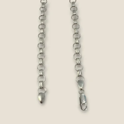 BEAUTIFUL 925 STERLING SILVER MEN'S CHAIN WITH LOVELY UNIQUE DESIGN | SC250 BEAUTIFUL 925 STERLING SILVER MEN'S CHAIN WITH LOVELY UNIQUE DESIGN | SC250