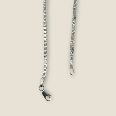 BEAUTIFUL 925 STERLING SILVER GIRLISH CHAIN WITH LOVELY UNIQUE DESIGN | SC316 BEAUTIFUL 925 STERLING SILVER GIRLISH CHAIN WITH LOVELY UNIQUE DESIGN | SC316