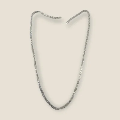 BEAUTIFUL 925 STERLING SILVER GIRLISH CHAIN WITH LOVELY UNIQUE DESIGN | SC316 BEAUTIFUL 925 STERLING SILVER GIRLISH CHAIN WITH LOVELY UNIQUE DESIGN | SC316
