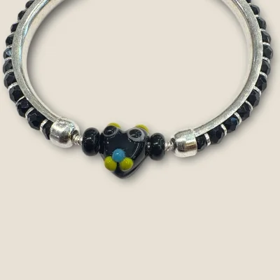 BEAUTIFUL 925 STERLING SILVER BABY KARA PAIR WITH LOVELY UNIQUE DESIGN FOR YOUR LITTLE ONE | SK272