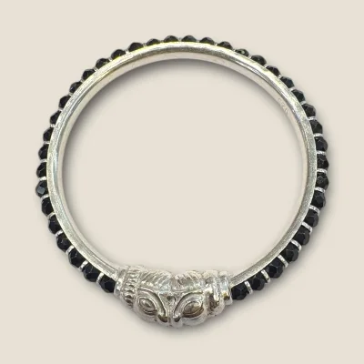 BEAUTIFUL 925 STERLING SILVER BABY KARA PAIR WITH LOVELY UNIQUE DESIGN FOR YOUR LITTLE ONE | SK269