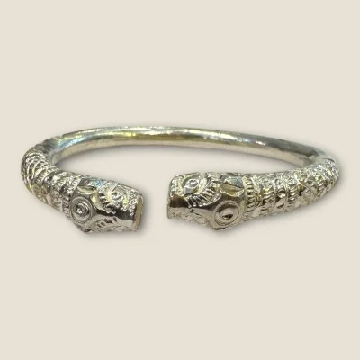 BEAUTIFUL 925 STERLING SILVER MEN'S KARA WITH LOVELY UNIQUE DESIGN | SK292 BEAUTIFUL 925 STERLING SILVER MEN'S KARA WITH LOVELY UNIQUE DESIGN | SK292
