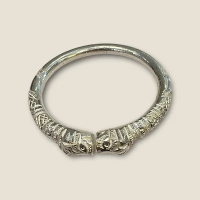 BEAUTIFUL 925 STERLING SILVER MEN'S KARA WITH LOVELY UNIQUE DESIGN | SK290 BEAUTIFUL 925 STERLING SILVER MEN'S KARA WITH LOVELY UNIQUE DESIGN | SK290
