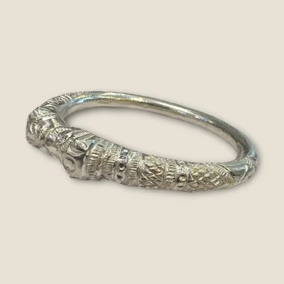 BEAUTIFUL 925 STERLING SILVER MEN'S KARA WITH LOVELY UNIQUE DESIGN | SK290 BEAUTIFUL 925 STERLING SILVER MEN'S KARA WITH LOVELY UNIQUE DESIGN | SK290