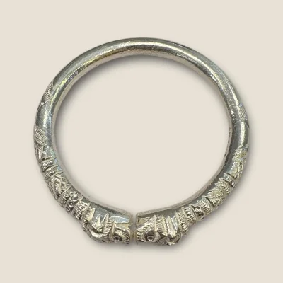 BEAUTIFUL 925 STERLING SILVER MEN'S KARA WITH LOVELY UNIQUE DESIGN | SK290 BEAUTIFUL 925 STERLING SILVER MEN'S KARA WITH LOVELY UNIQUE DESIGN | SK290