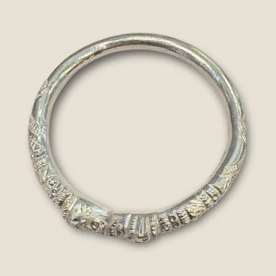 BEAUTIFUL 925 STERLING SILVER MEN'S KARA WITH LOVELY UNIQUE DESIGN | SK300 BEAUTIFUL 925 STERLING SILVER MEN'S KARA WITH LOVELY UNIQUE DESIGN | SK300