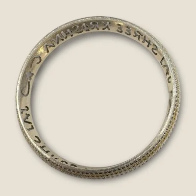 BEAUTIFUL 925 STERLING SILVER MEN'S KARA WITH LOVELY DESIGN | SK120 BEAUTIFUL 925 STERLING SILVER MEN'S KARA WITH LOVELY DESIGN | SK120