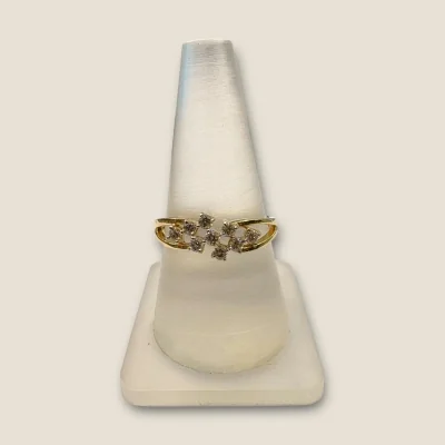 BEAUTIFUL GIRLISH DIAMOND RING WITH UNIQUE DESIGN | DLR100 BEAUTIFUL GIRLISH DIAMOND RING WITH UNIQUE DESIGN | DLR100