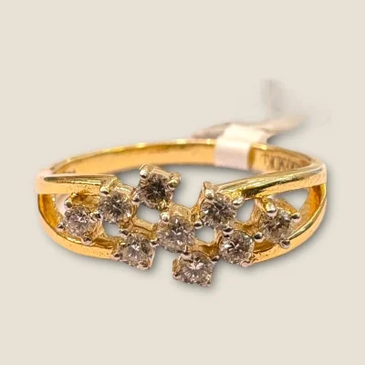 BEAUTIFUL GIRLISH DIAMOND RING WITH UNIQUE DESIGN | DLR100 BEAUTIFUL GIRLISH DIAMOND RING WITH UNIQUE DESIGN | DLR100