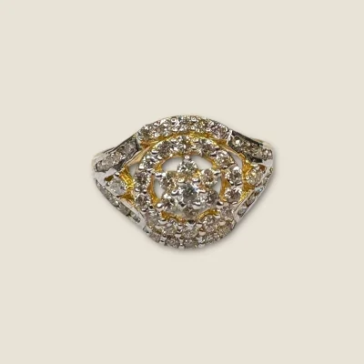 FEMALE DIAMOND RING WITH LOVELY BEAUTIFUL DESIGN | DLR107