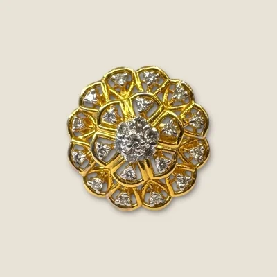 BEAUTIFUL FEMALE DIAMOND RING WITH LOVELY DESIGN | DLR102