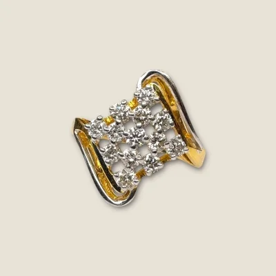 UNIQUE DESIGN FEMALE DIAMOND RING | DLR112