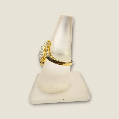 UNIQUE DESIGN FEMALE DIAMOND RING | DLR112