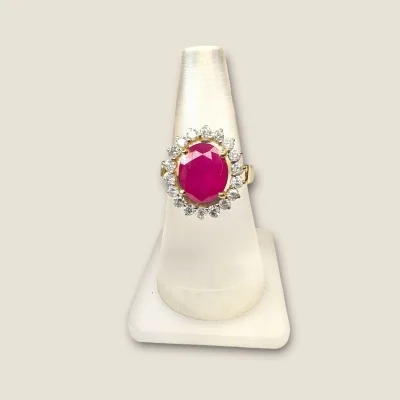 THE PERFECT PROMISE, WRAPPED IN GOLD. BEAUTIFUL GIRLISH DIAMOND RING WITH LOVELY UNIQUE DESIGN | DLR98