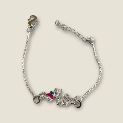 LOVELY SILVER RAKHI WITH BEAUTIFUL DESIGN | SB172 LOVELY SILVER RAKHI WITH BEAUTIFUL DESIGN | SB172