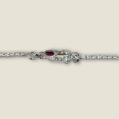 LOVELY SILVER RAKHI WITH BEAUTIFUL DESIGN | SB171 LOVELY SILVER RAKHI WITH BEAUTIFUL DESIGN | SB171