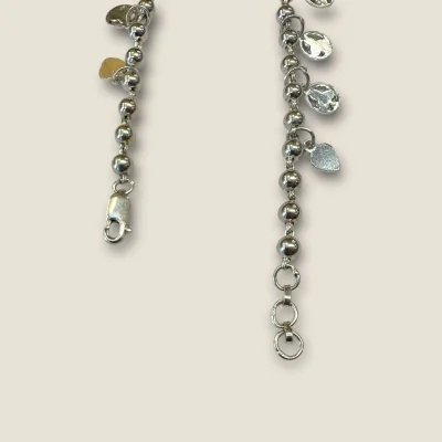 BEAUTIFUL 925 STERLING GIRLISH SILVER ANKLETS WITH EVIL EYE DESIGN | SPY447 BEAUTIFUL 925 STERLING GIRLISH SILVER ANKLETS WITH EVIL EYE DESIGN | SPY447