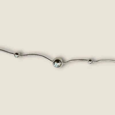 BEAUTIFUL 925 STERLING SILVER GIRLISH BRACELET WITH LOVELY DESIGN | SB191 BEAUTIFUL 925 STERLING SILVER GIRLISH BRACELET WITH LOVELY DESIGN | SB191