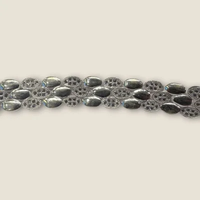 BEAUTIFUL 925 STERLING SILVER MEN'S BRACELET WITH LOVELY ZIRCONS & UNIQUE DESIGN | SB213 BEAUTIFUL 925 STERLING SILVER MEN'S BRACELET WITH LOVELY ZIRCONS & UNIQUE DESIGN | SB213