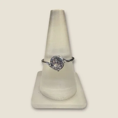 BEAUTIFUL 925 STERLING SILVER RING WITH ZIRCONS | SLR713 BEAUTIFUL 925 STERLING SILVER RING WITH ZIRCONS | SLR713