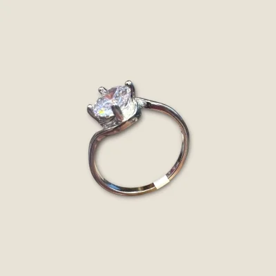 BEAUTIFUL 925 STERLING SILVER RING WITH ZIRCONS | SLR713 BEAUTIFUL 925 STERLING SILVER RING WITH ZIRCONS | SLR713