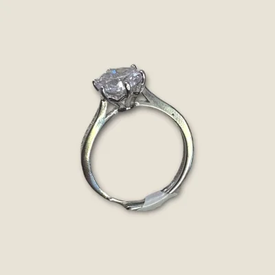 BEAUTIFUL 925 STERLING SILVER GIRLISH RING WITH LOVELY DESIGN OR ZIRCONS | SLR707 BEAUTIFUL 925 STERLING SILVER GIRLISH RING WITH LOVELY DESIGN OR ZIRCONS | SLR707