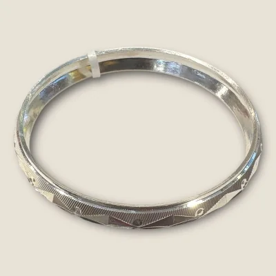 925 STERLING SILVER MEN'S KARA WITH UNOQUE DESIGN | KA323 925 STERLING SILVER MEN'S KARA WITH UNOQUE DESIGN | KA323